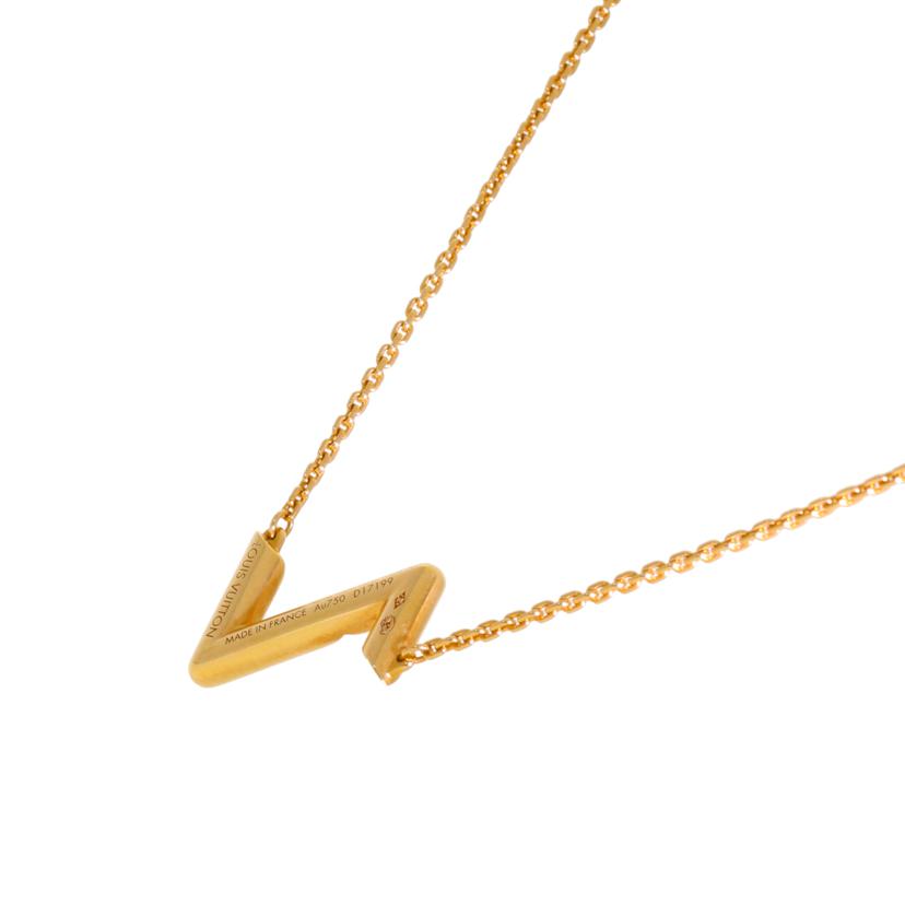 LV ルイ・ヴィトン/750ヴォルト アップサイドダウンネックレス//Aランク/18