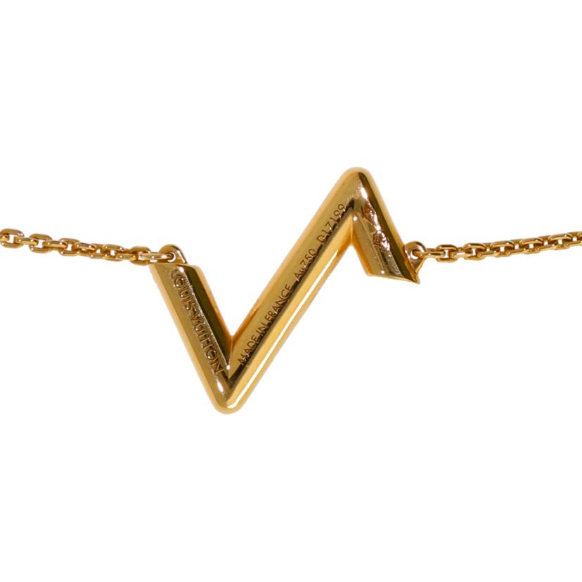 LV ルイ・ヴィトン/750ヴォルト アップサイドダウンネックレス//Aランク/18
