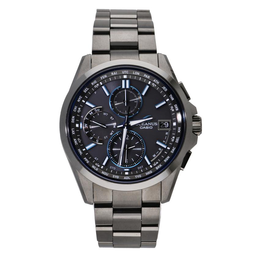 CASIO カシオ/オシアナス・クラシックライン/メンズ/電波ソーラー/OCW-T2600B-1AJF//640***/SAランク/75