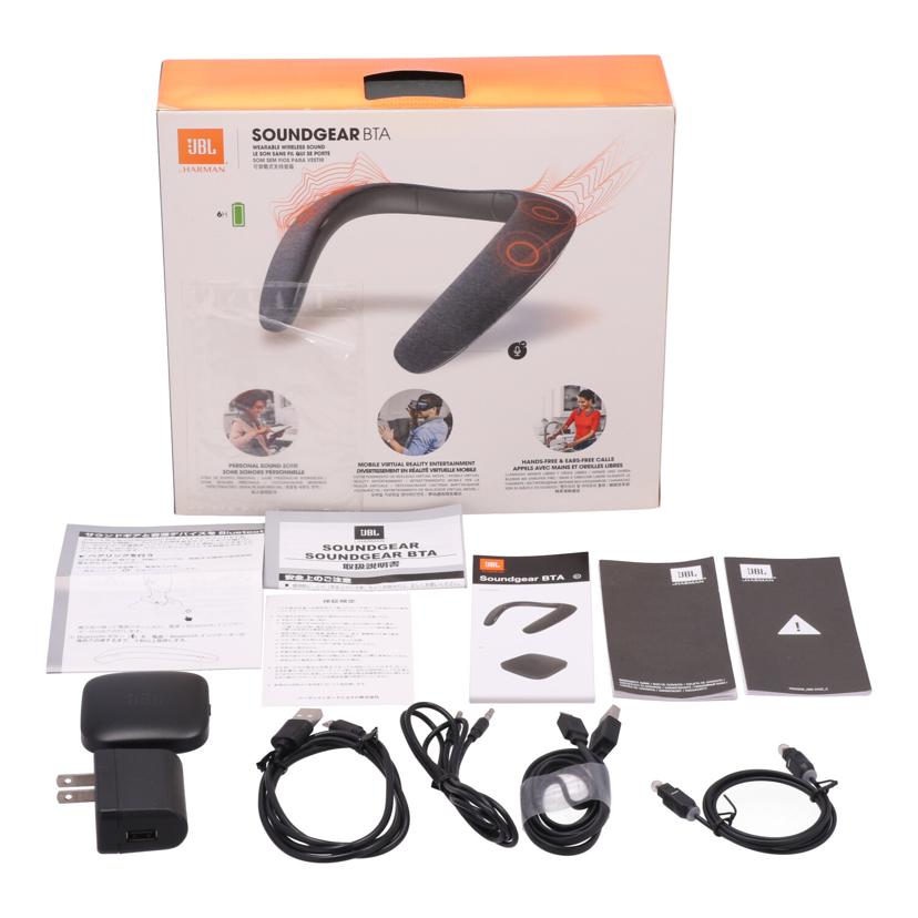 JBL ジェービーエル /ワイヤレスネックスピーカー/SOUNDGEAR BTA//GG0435-AJ0022235/Bランク/63