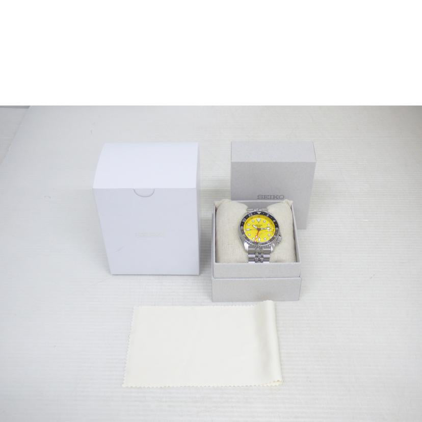 SEIKO セイコー/SEIKO5 GMT/イエロー文字盤/SSK017JT//823***/Aランク/64