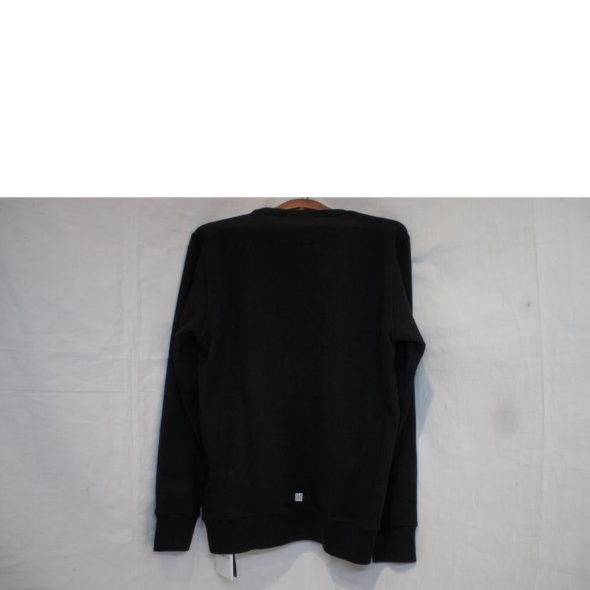 GIVENCHY ジバンシー/レインボーロゴスリムフィットスウェットクルーネックブラック//SAランク/92