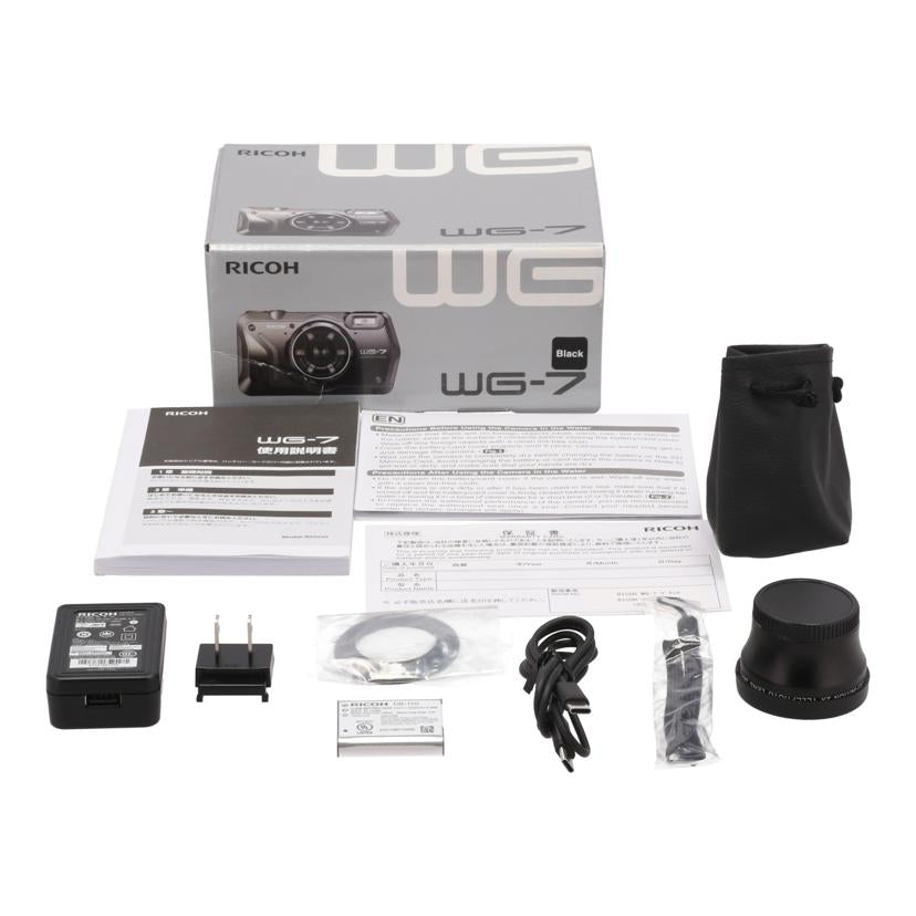 RICOH リコー /デジタルカメラ(タフネス)/WG-7//1007107303569/Aランク/24