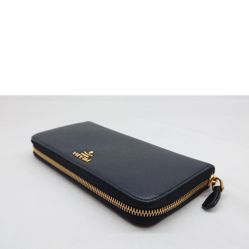 PRADA プラダ/ラウンドファスナー長財布/1ML506//063**/Aランク/09