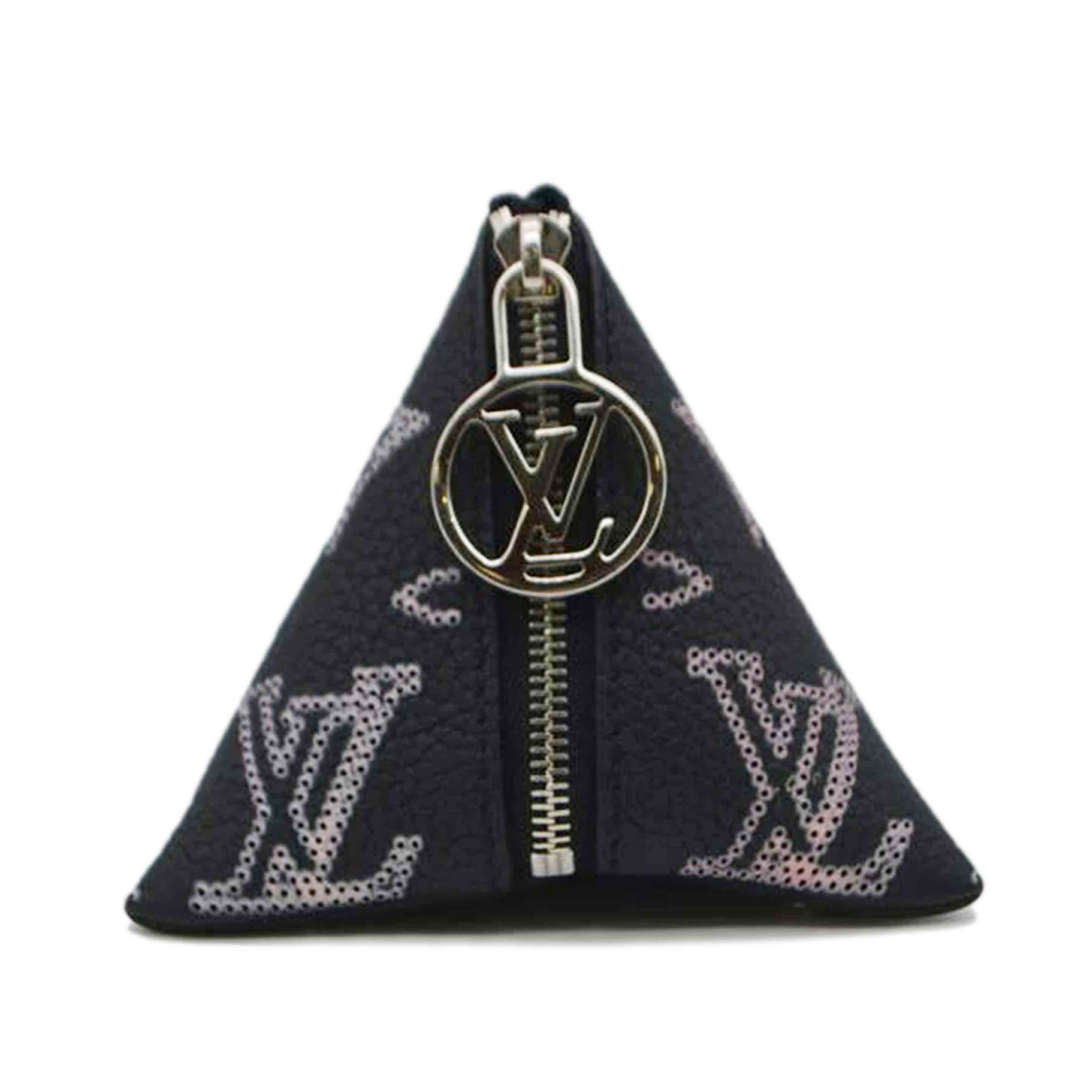 LOUIS VUITTON ルイヴィトン/ベルランゴポーチ/モノグラム・マヒナ/ノワール/M00868//IK2***/Aランク/89