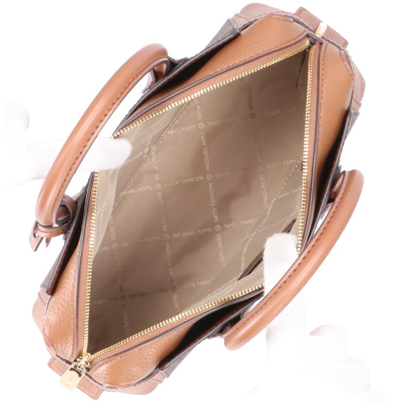 MICHAEL KORS マイケルコース/MERCERトップジップベルテッドサッチェルスモール /35F2GM9S1B//Aランク/09