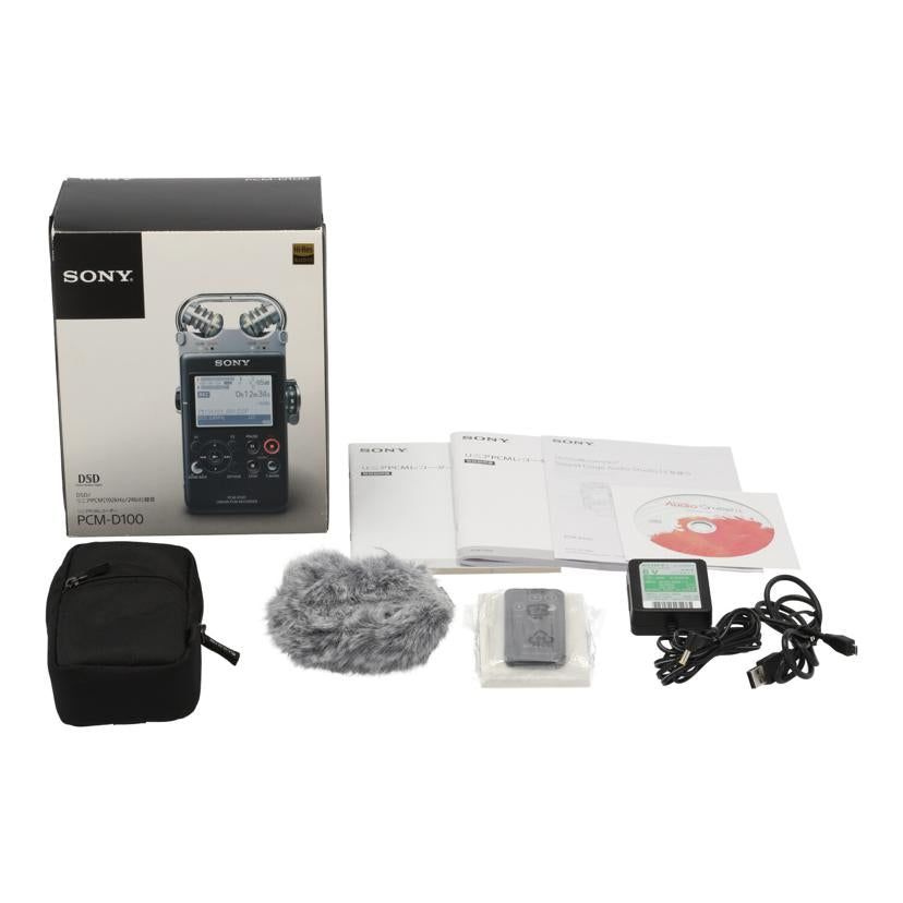 SONY ソニー/リニアPCMレコーダー/PCM-D100//S0120007320/Bランク/05