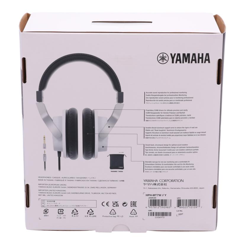 YAMAHA ヤマハ/モニターヘッドホン/HPH-MT7W//LOT2237/Aランク/77