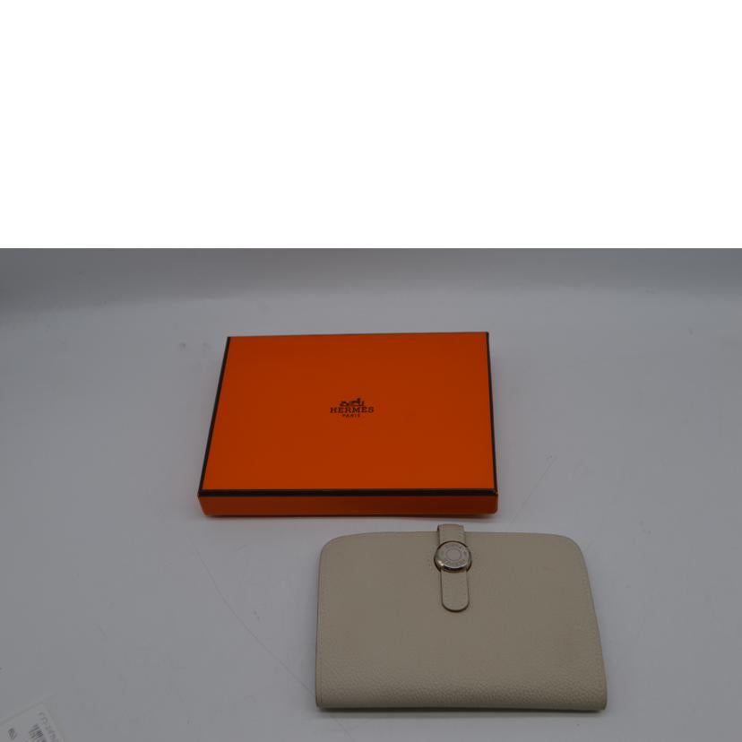 HERMES エルメス/ドゴン・コンパクト/トゴ/クレ//C D*******/ABランク/89