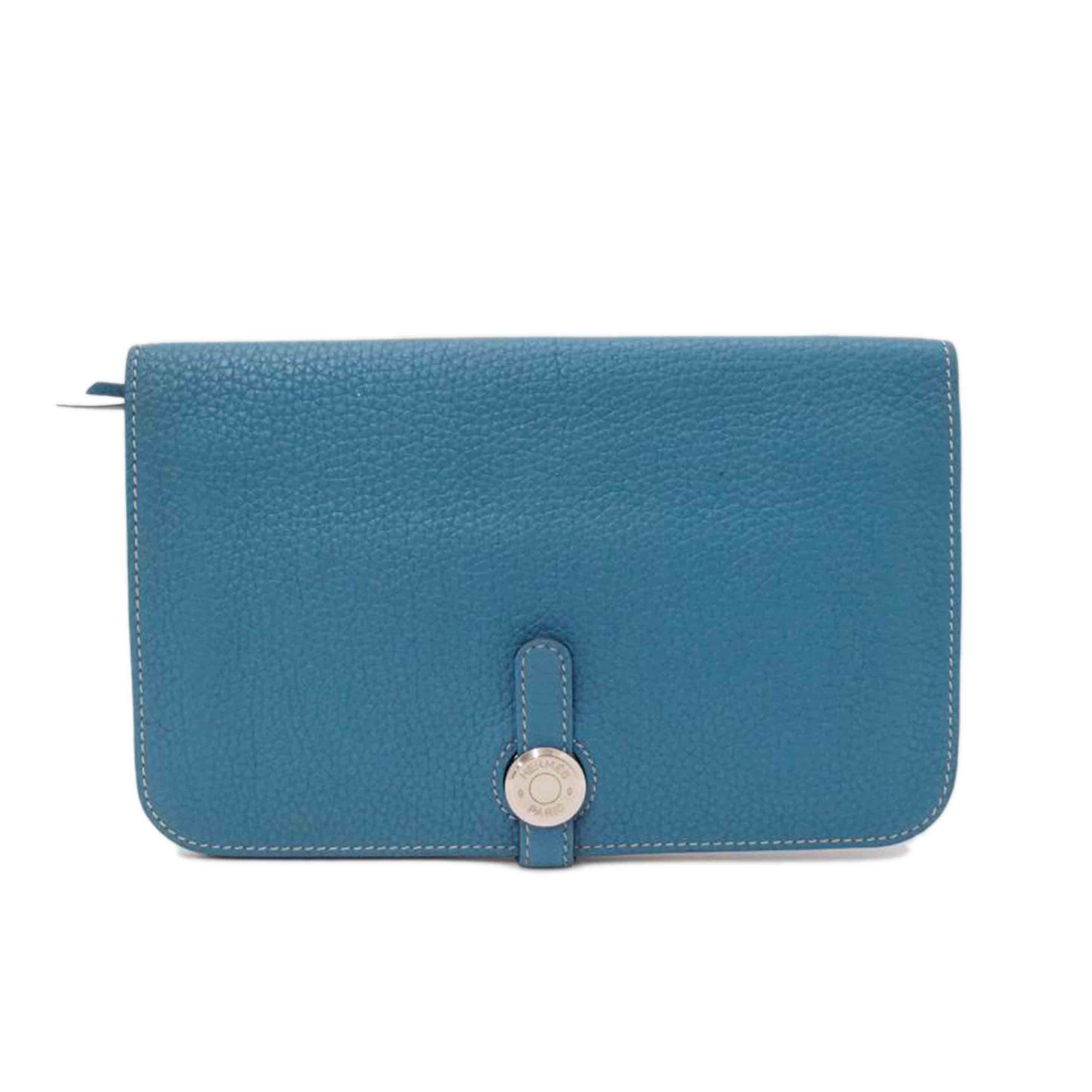 HERMES エルメス/ドゴンGM/ブルー系//□O刻*******/ABランク/69