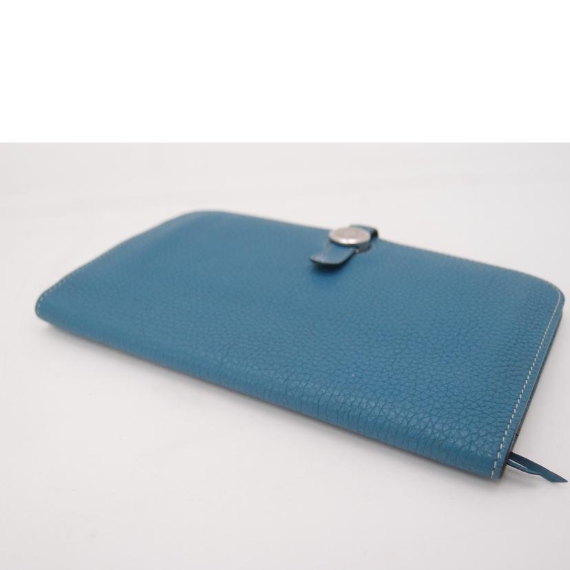 HERMES エルメス/ドゴンGM/ブルー系//□O刻*******/ABランク/69