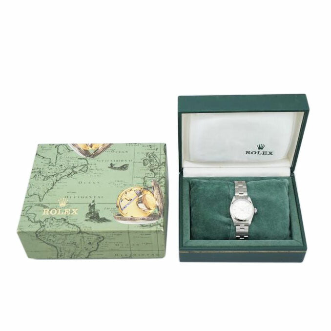 ROLEX ロレックス/オイスターパーペチュアルデイト シルバー文字盤/69160//U86****/Aランク/67