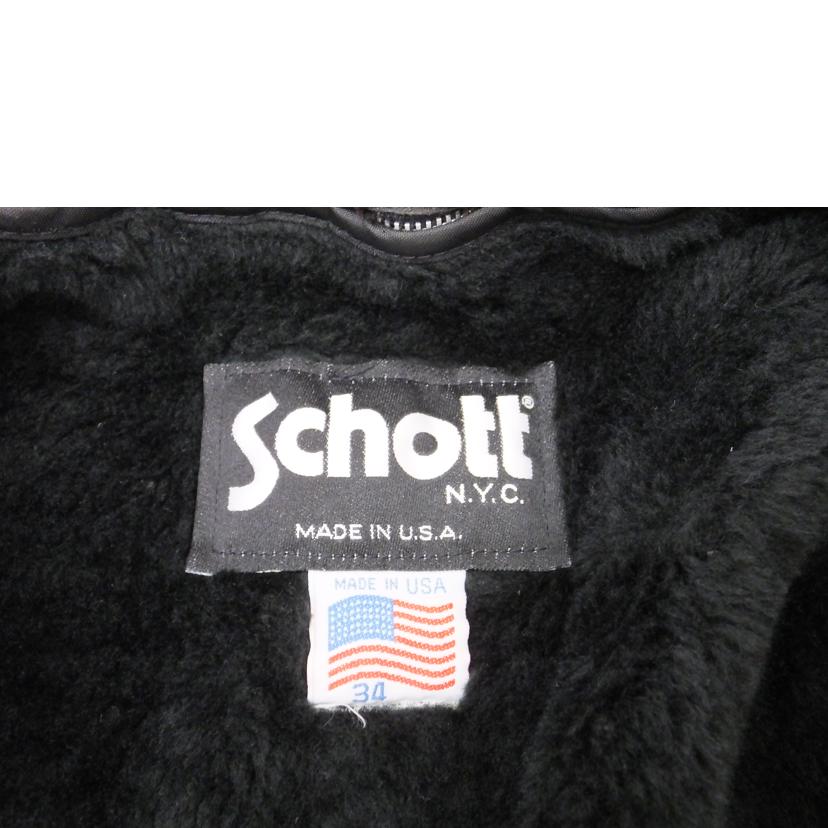 Schott Schott/シングルライダースジャケット/643//Cランク/88