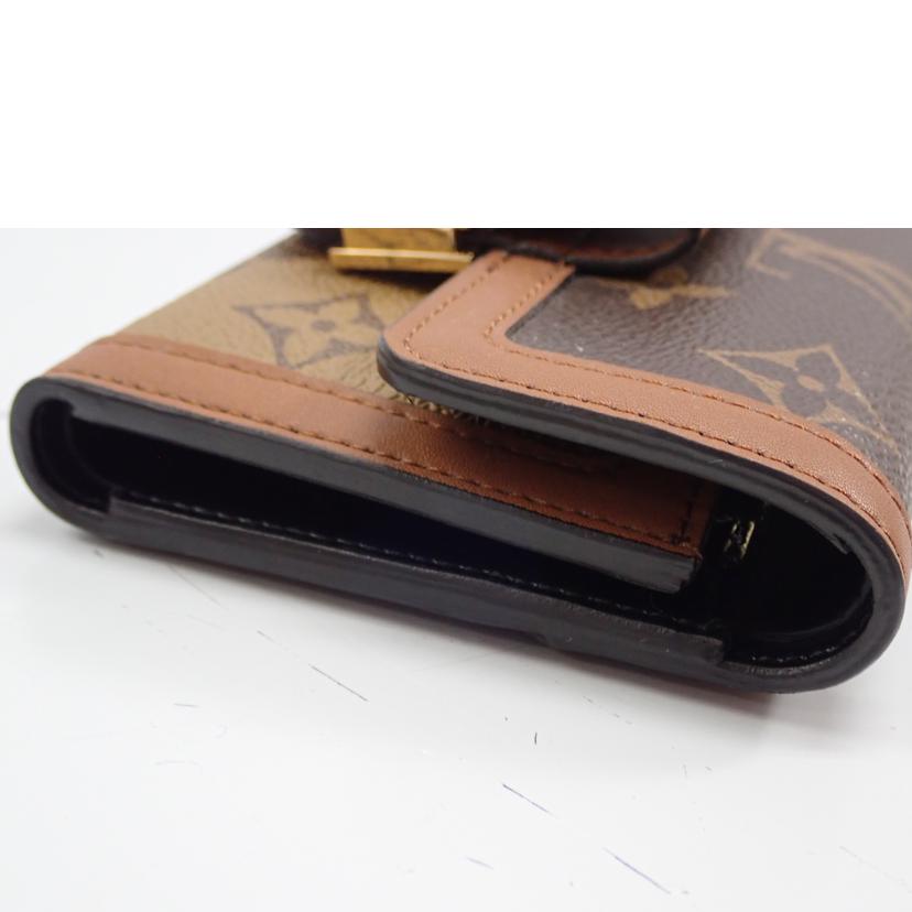 LV LV/ポルトフォイユ・ドーフィーヌコンパクト/モノグラム/リバース/M68725//AR1***/ABランク/62