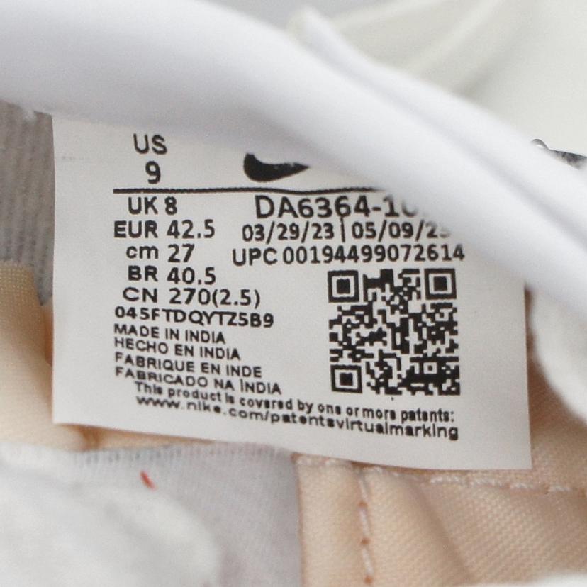 nike ナイキ/BLAZER low'77/DA6364-101//Aランク/78