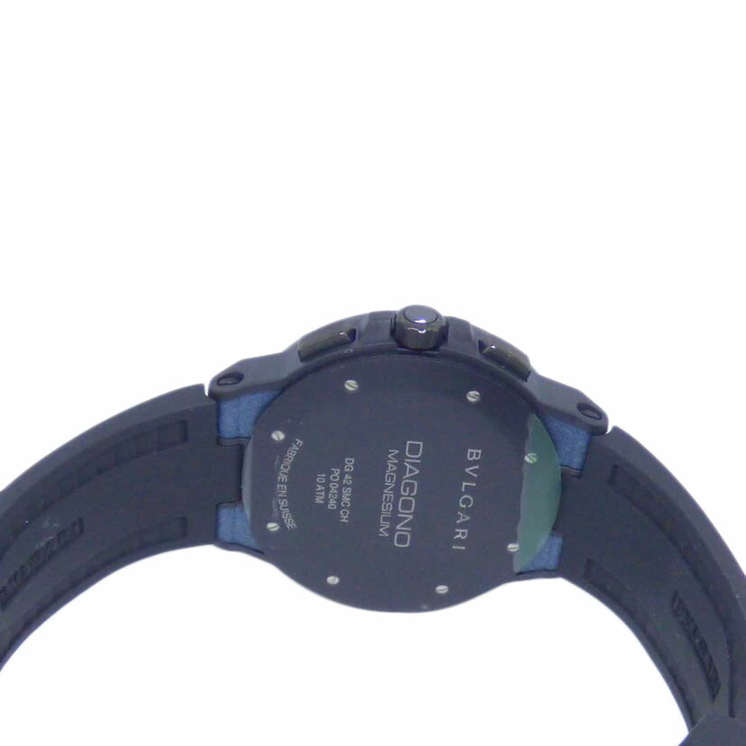 BVLGARI ブルガリ/DIAGNO/マグネシウム/クロノグラフ/自動巻き/DG42 SMC CH//PO0****/ABランク/64