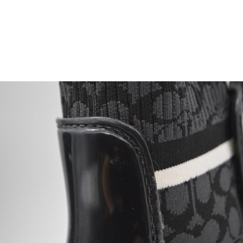 COACH コーチ/シグネチャーレインショートブーティ/23.0cm/G5254//ABランク/89