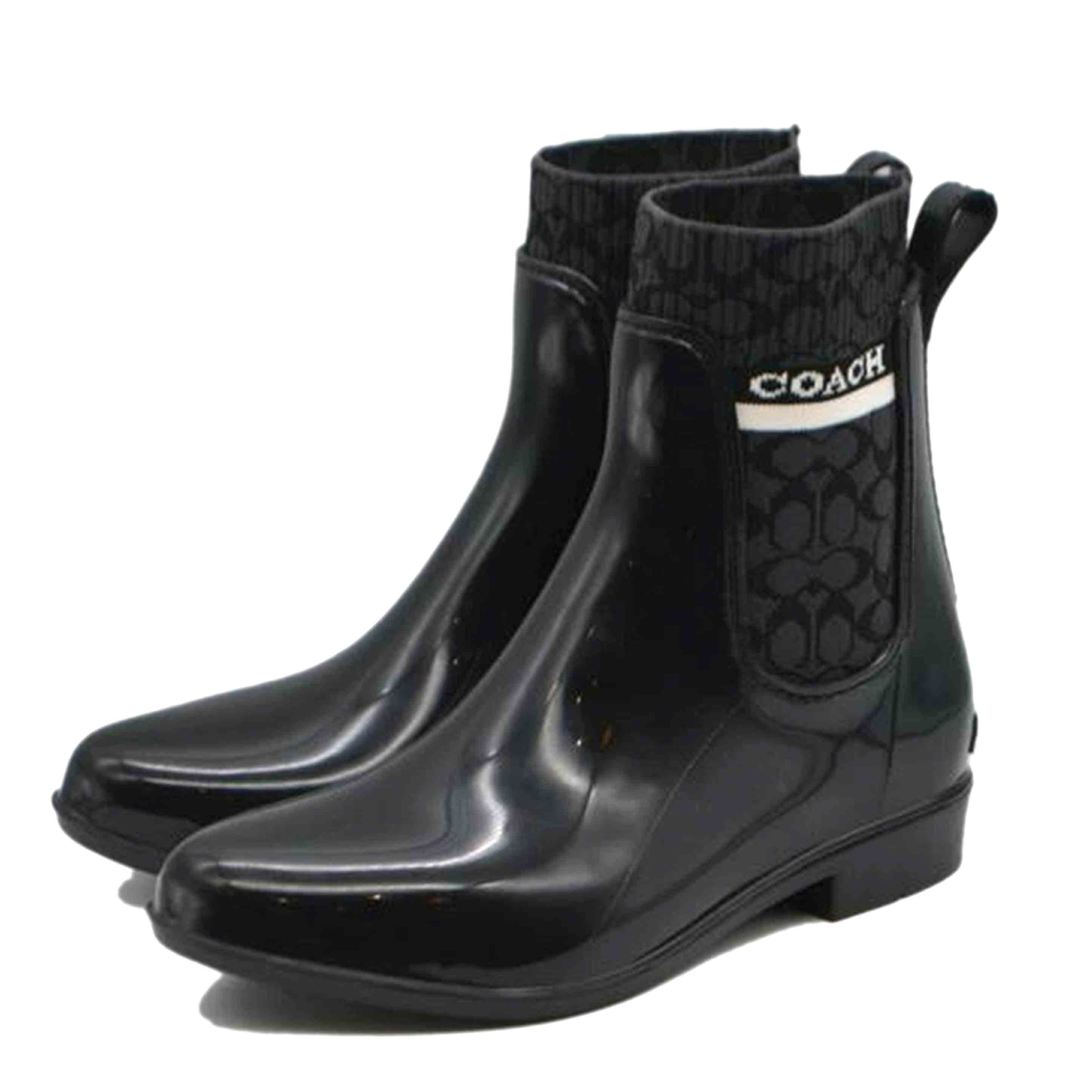 COACH コーチ/シグネチャーレインショートブーティ/23.0cm/G5254//ABランク/89