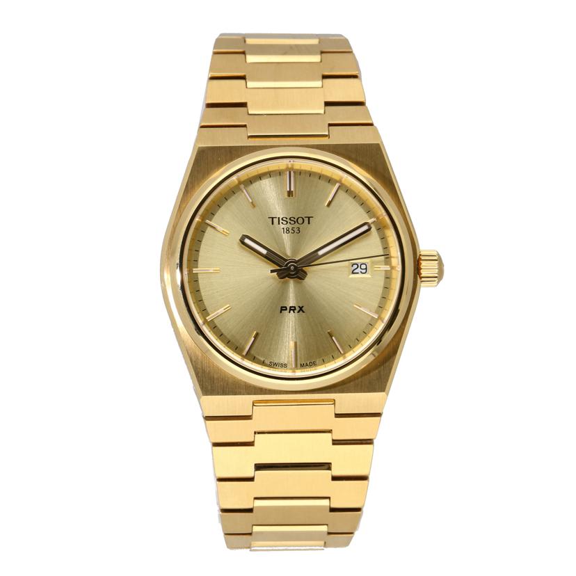 TISSOT ティソ/ティソ PRX/クォーツ/ゴールドPVD/T137210A//Aランク/75