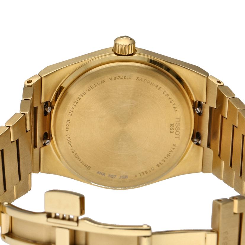 TISSOT ティソ/ティソ PRX/クォーツ/ゴールドPVD/T137210A//Aランク/75