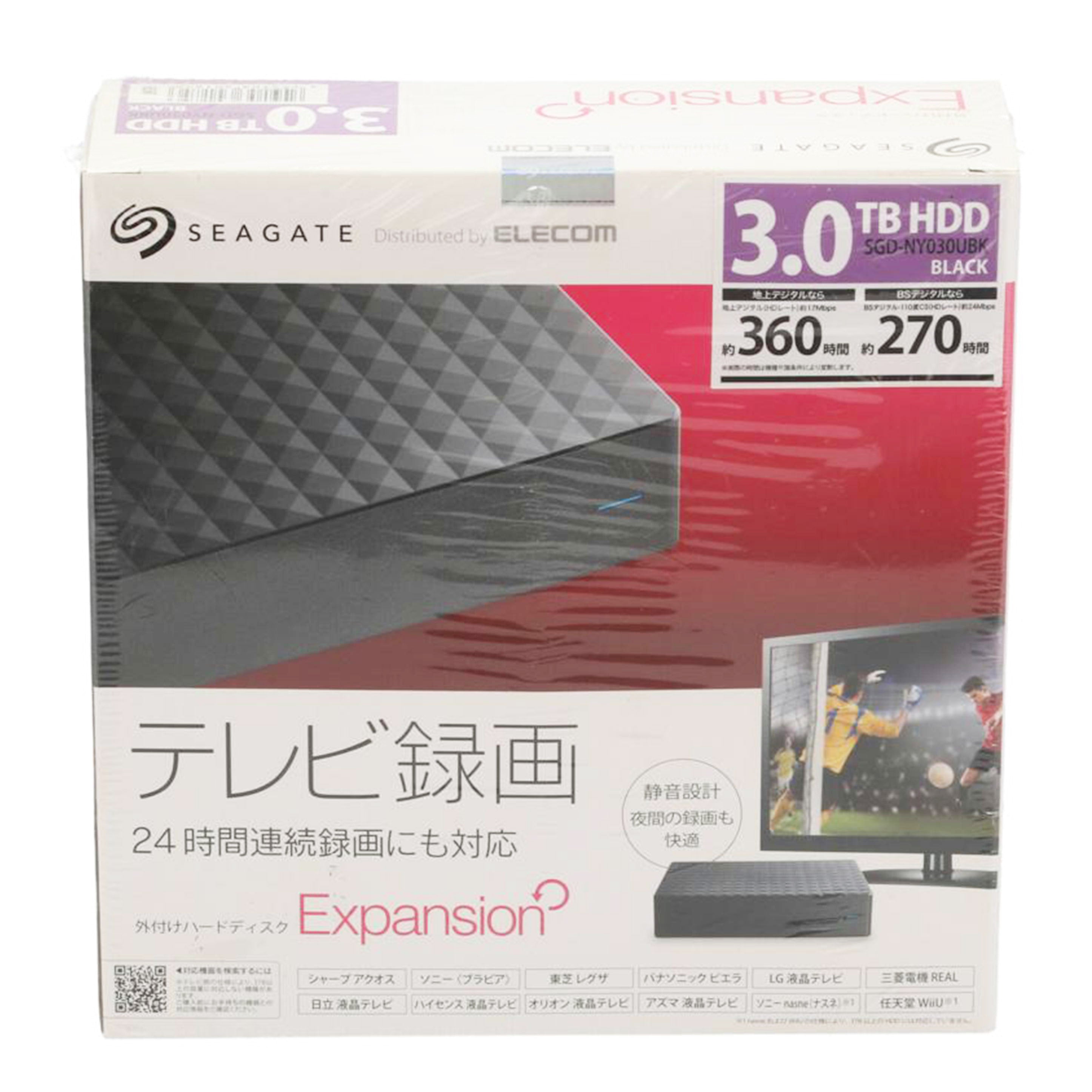 SEAGATE シーゲート/外付けHDD/SGD-NY030UBK//Sランク/67