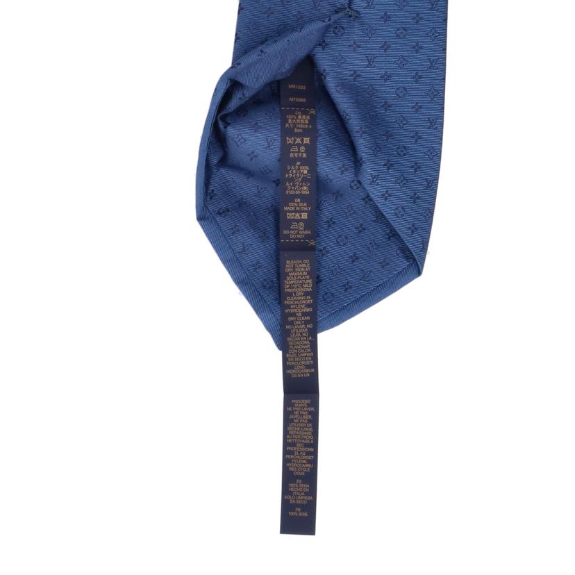 LOUIS VUITTON ルイ・ヴィトン/ネクタイネオモノグラミッシム8CM/ブルーマリーヌ/M75988//MR1253/Aランク/94