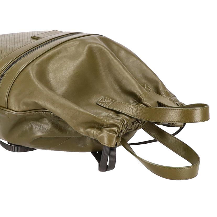 BOTTEGA VENETA ボッテガベネタ/レザー巾着リュック//B07*******/ABランク/05