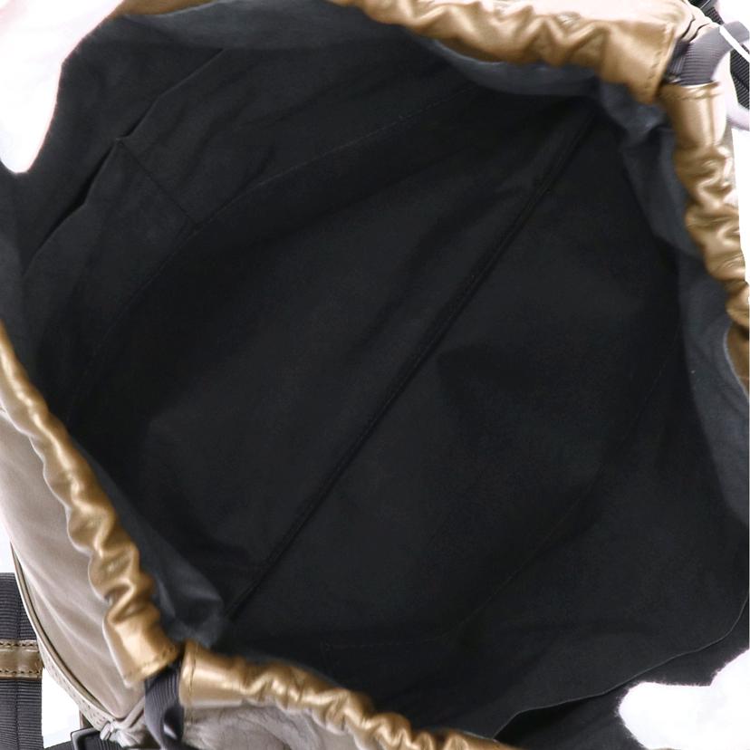 BOTTEGA VENETA ボッテガベネタ/レザー巾着リュック//B07*******/ABランク/05