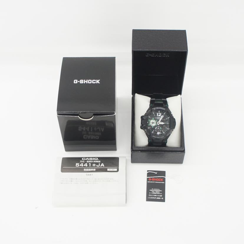 CASIO カシオ/MASTER OF G グラビティマスター/GA-1100-1A3JF//ABランク/09