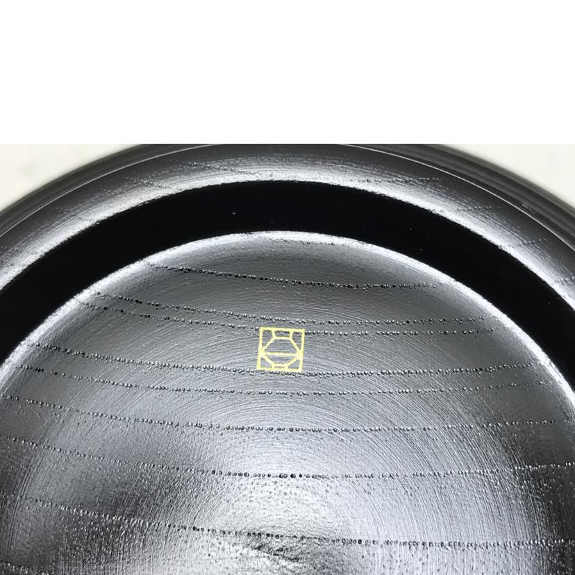 山田平安堂 ヤマダヘイアンドウ/大椀 欅平筋 すり漆 /33-025//Aランク/51