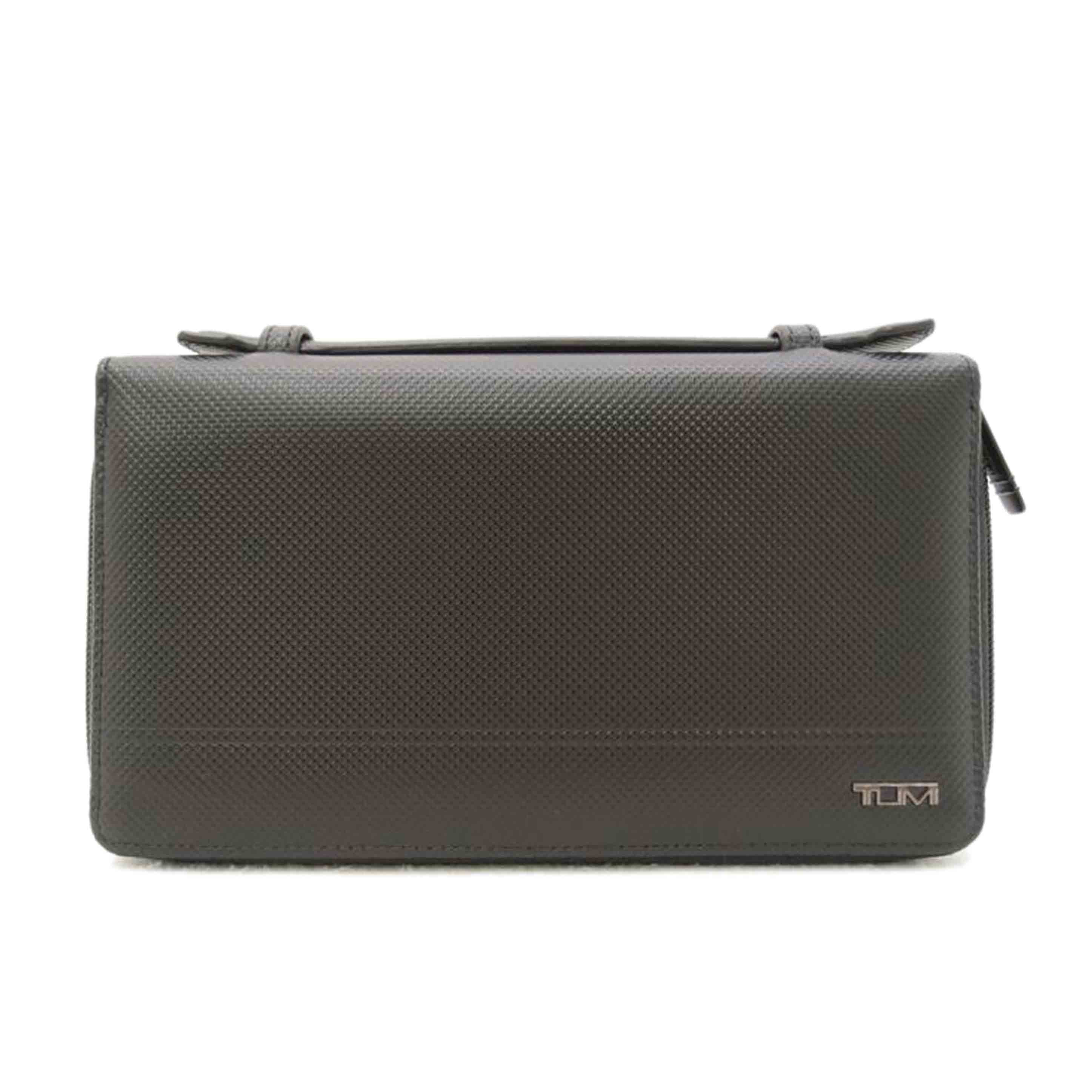 TUMI トゥミ ラウンドファスナー長財布 黒 メンズ ハンドバッグ/Wジップ長財布/ブラック//SAランク/69