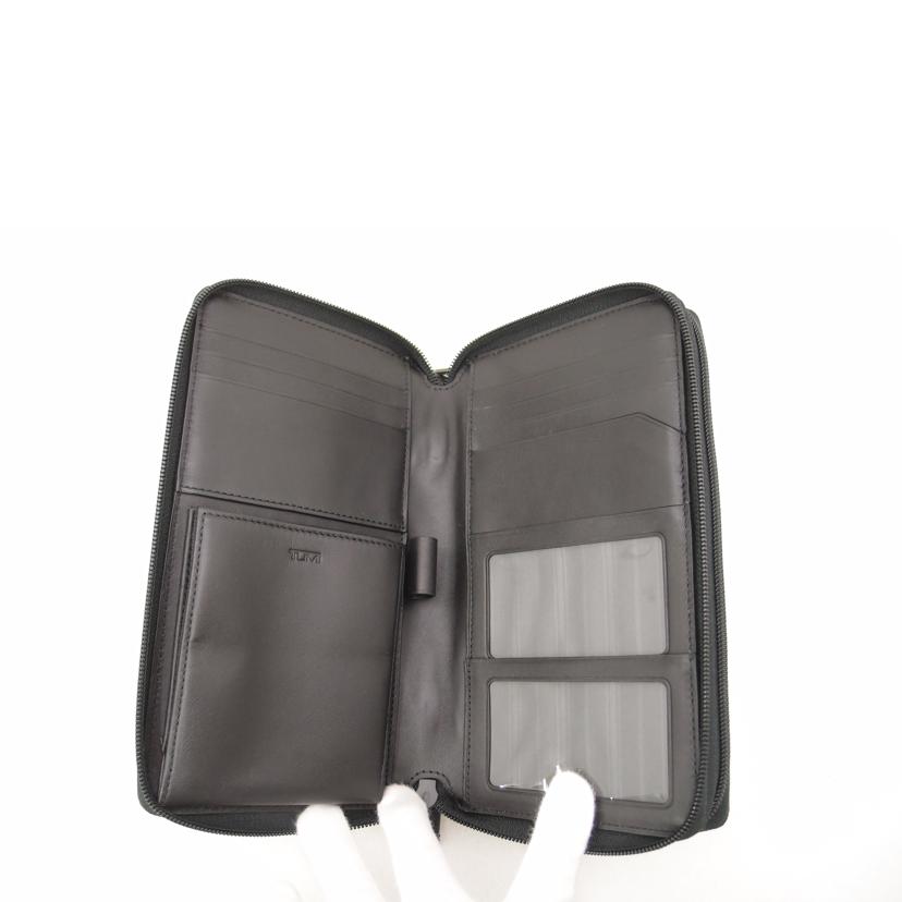 TUMI トゥミ ラウンドファスナー長財布 黒 メンズ ハンドバッグ/Wジップ長財布/ブラック//SAランク/69