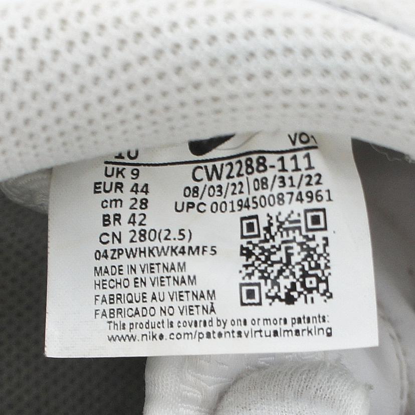 NIKE ナイキ/AIR FORCE 1 LOW'07/CW2288-111//00194500874961/Bランク/85