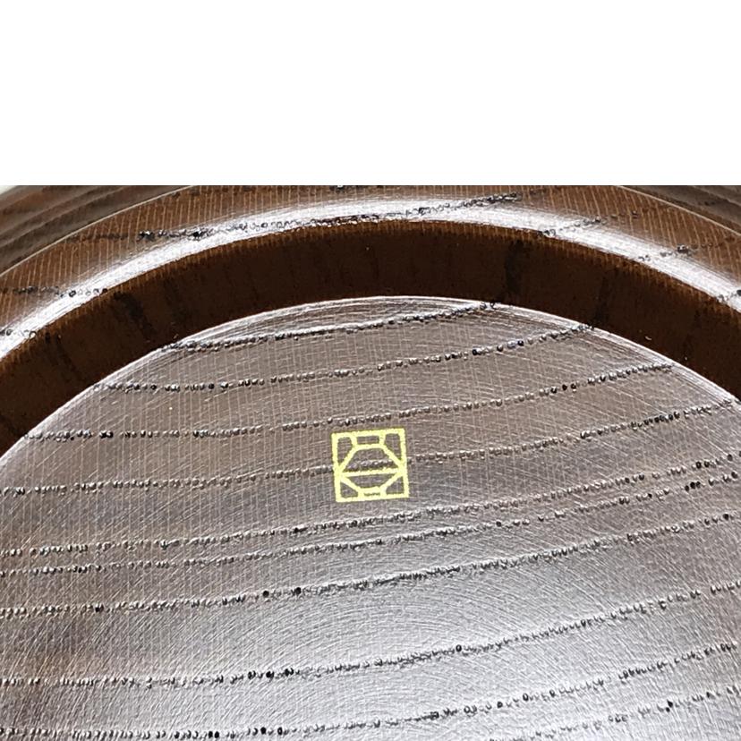 山田平安堂 ヤマダヘイアンドウ/大椀 欅平筋 すり漆 /33-024//Aランク/51