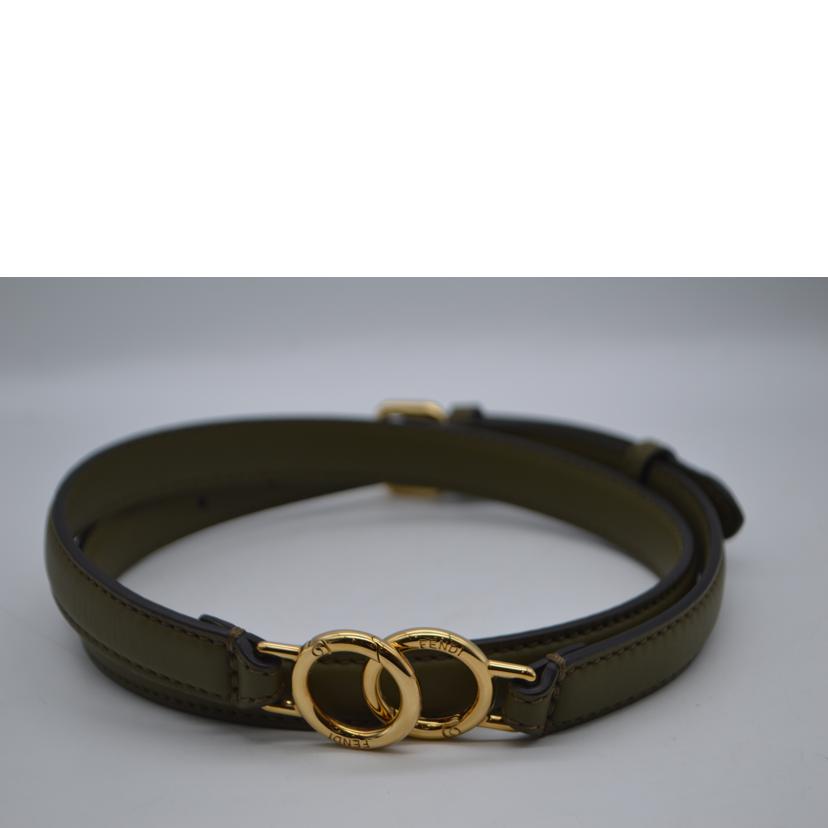 FENDI フェンディ/ピーカブーアイシーユーミディアム/ナッパレザー/カーキ/8BN321 //A6V***********/Aランク/89