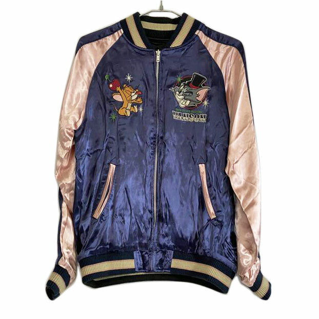 vanson バンソン/バンソン トムとジェリー リバーシブル スカジャン//Bランク/52