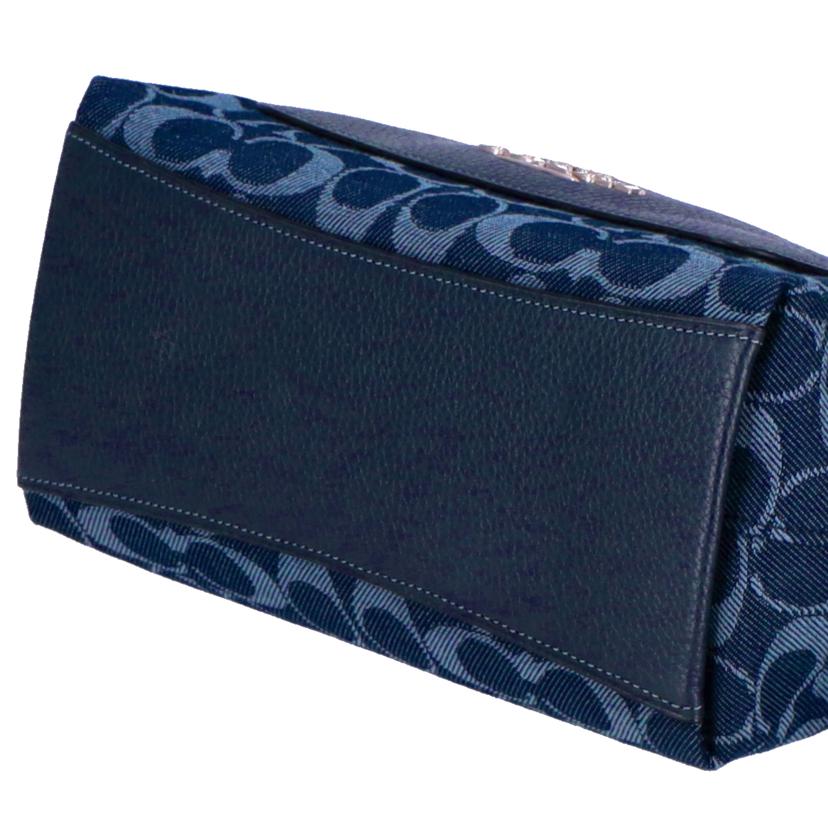 COACH コーチ/2wayハンドバッグ/デニム/F66974//M18**/Aランク/06