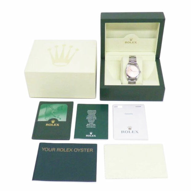 ROLEX ロレックス/エアキング/ピンク文字盤/14000M//Z03****/ABランク/64