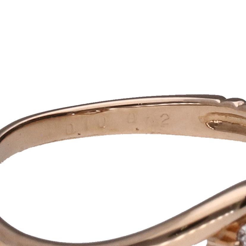 K18ダイヤリング0.10/0.02ct//Aランク/05