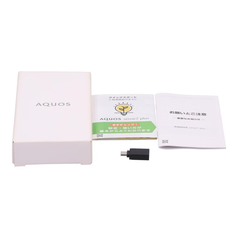 SHARP SoftBank シャープ /スマートフォン/AQUOS sense7 plus 128GB/A208SH//358690492296013/ABランク/78
