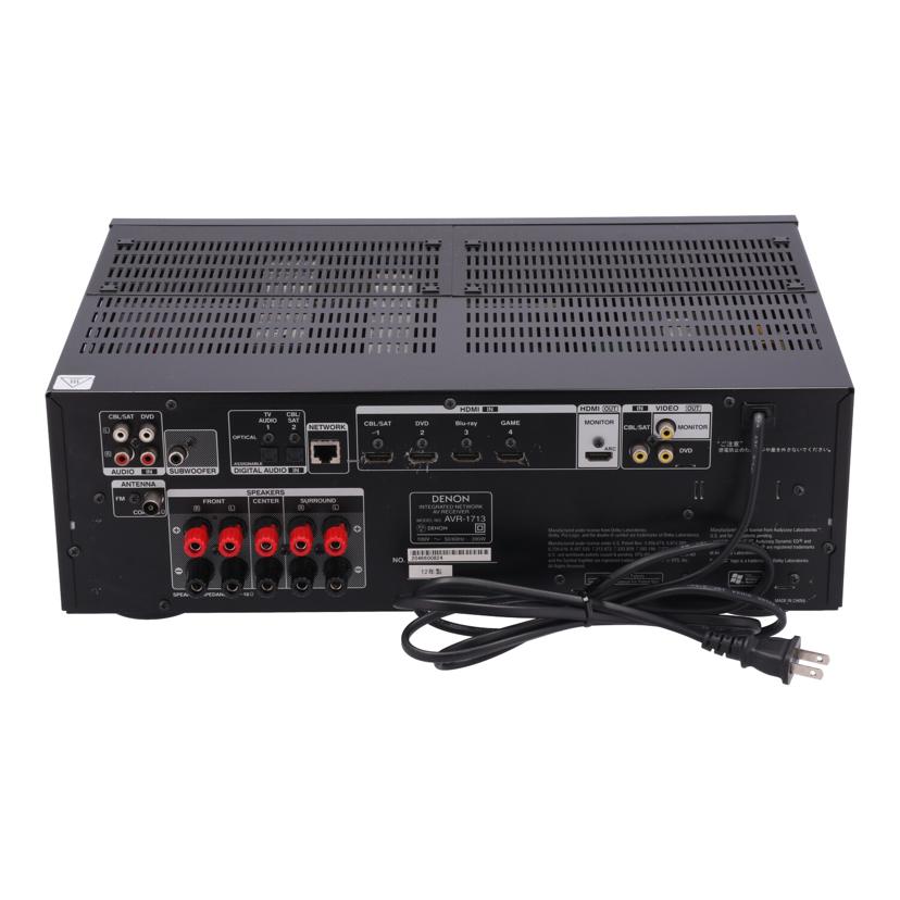 DENON デノン /AVアンプ/AVR-1713//2046600824/Bランク/63