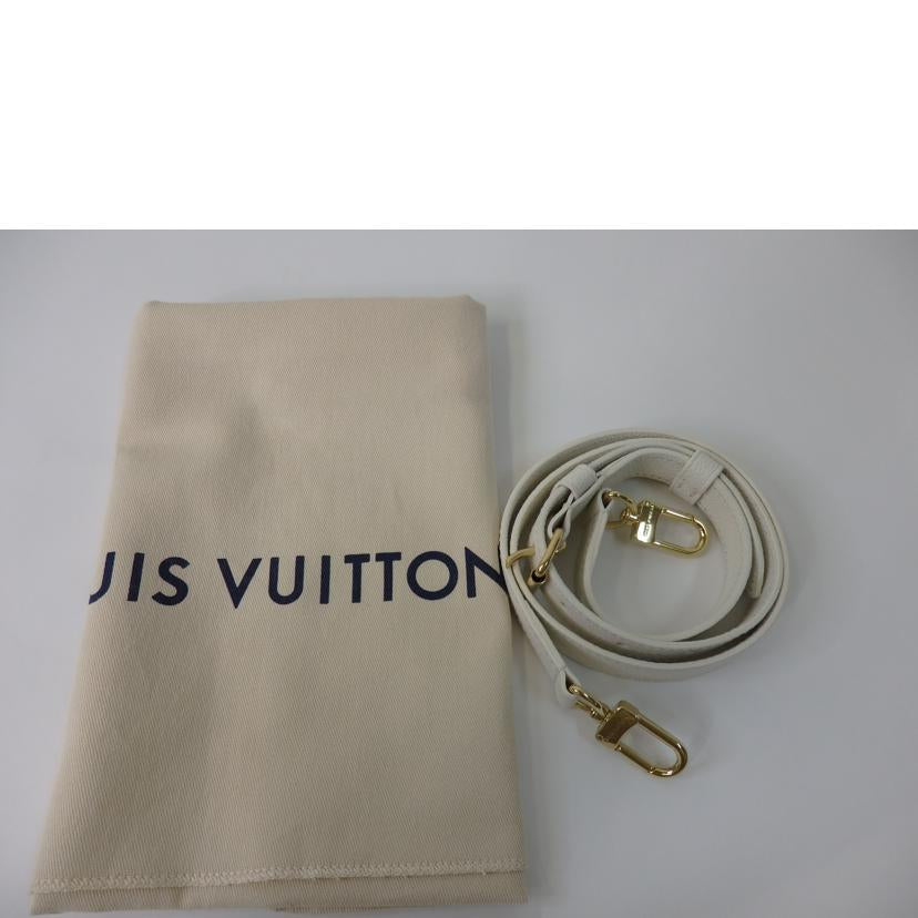 LV ルイヴィトン/オンザゴーPM/バイカラー モノグラム・アンプラント/ラテ ホワイト×キャンディ ブルー/M46833//RFI****/SAランク/84