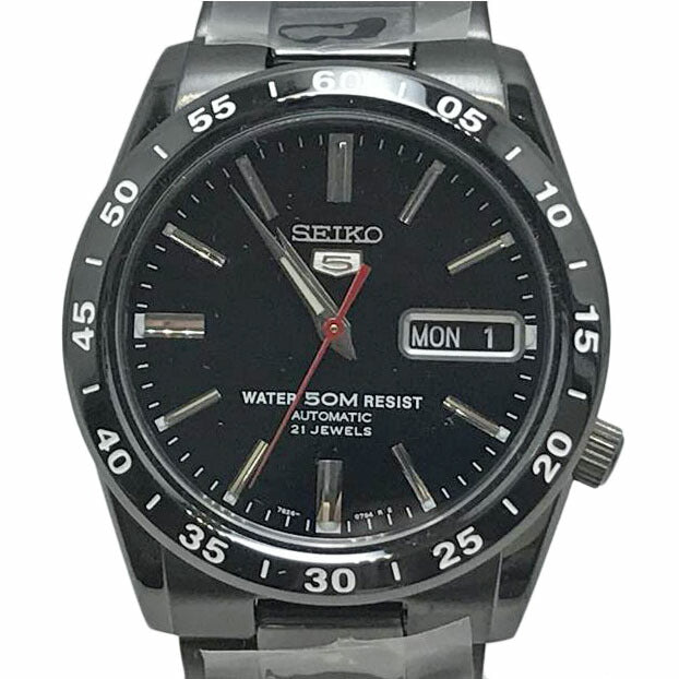 SEIKO セイコー/セイコー5 ブラックタイプ/7S26-02T0//3O0***/Aランク/51
