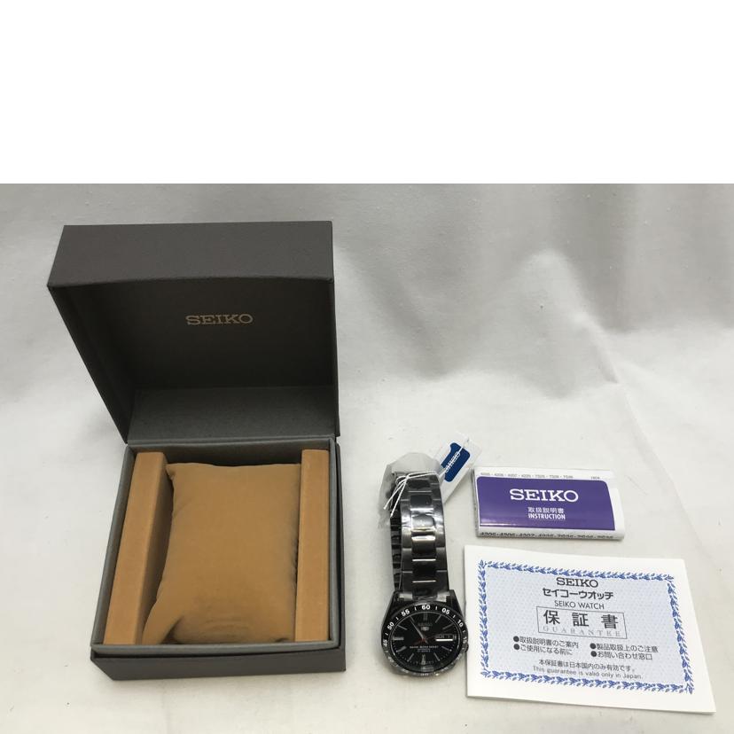 SEIKO セイコー/セイコー5 ブラックタイプ/7S26-02T0//3O0***/Aランク/51