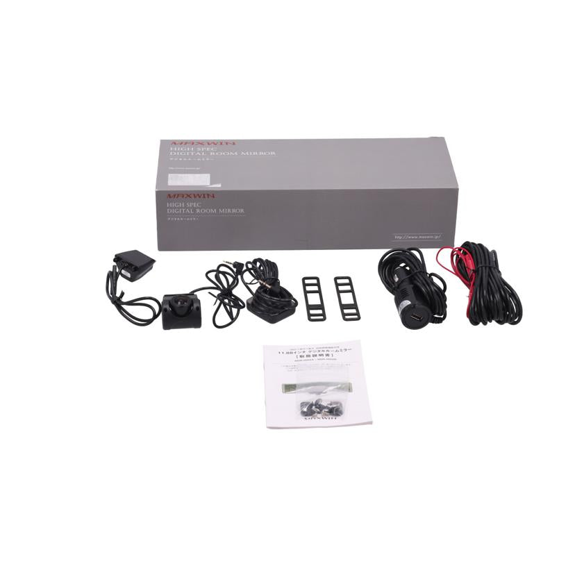 MAXWIN マックスウィン/デジタルルームミラー/ミラー型ドライブレコーダー/MDR-1002A//220300211/Aランク/19