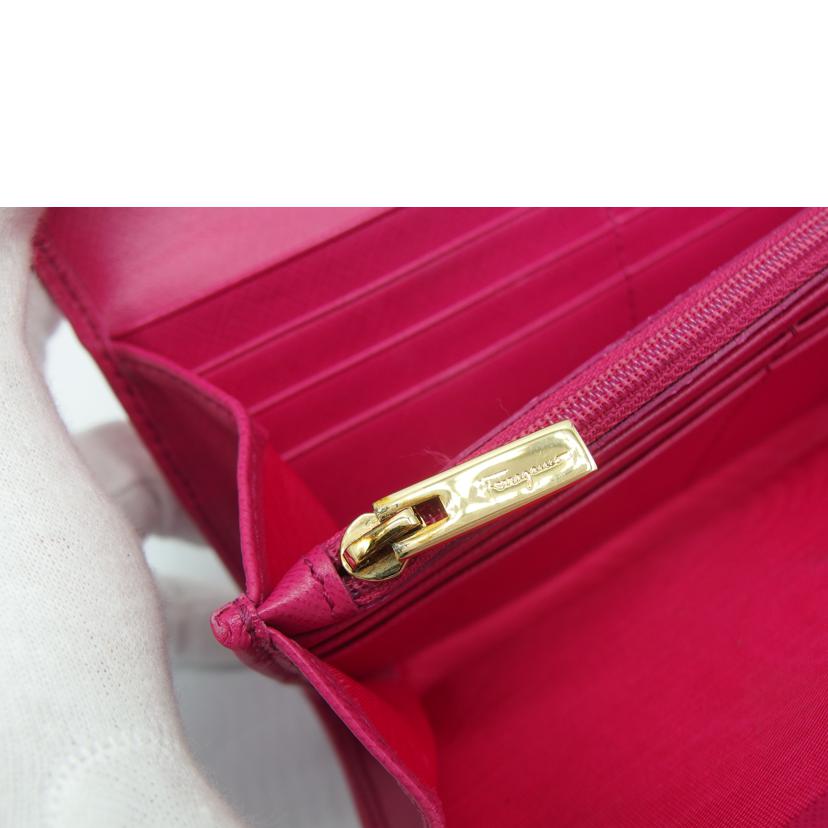 Ferragamo フェラガモ/ヴァラリボン/二つ折り長財布//IR-******/ABランク/88