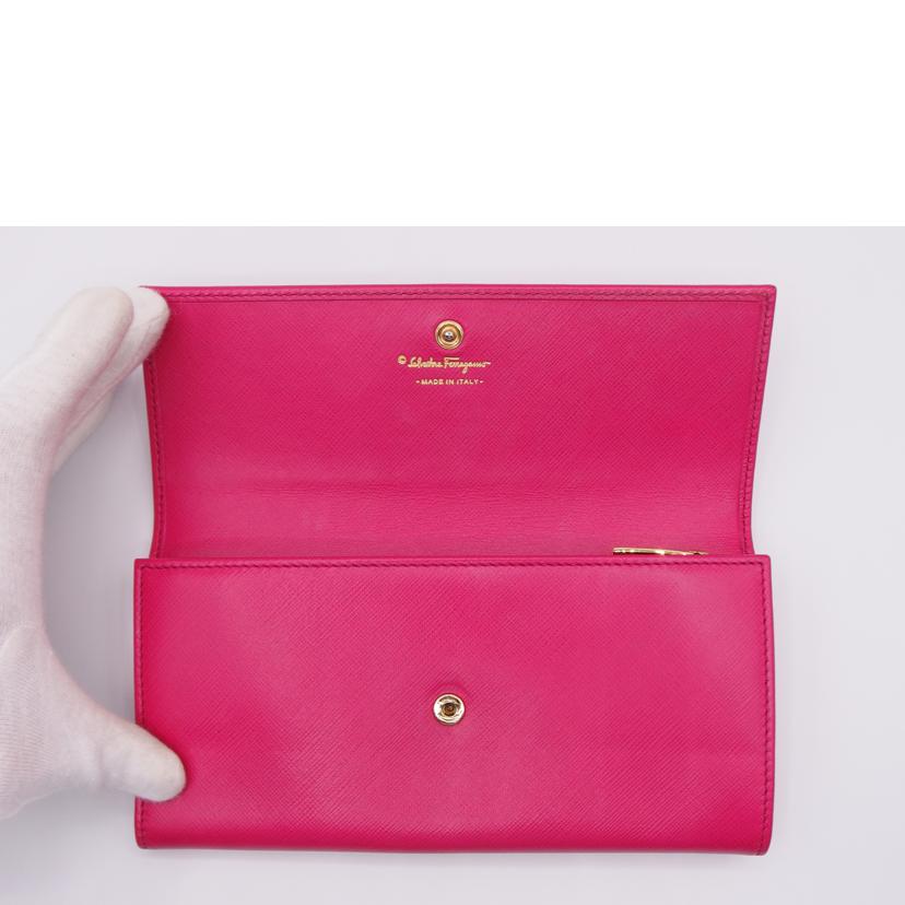 Ferragamo フェラガモ/ヴァラリボン/二つ折り長財布//IR-******/ABランク/88