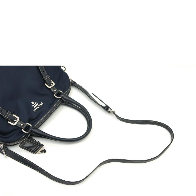 PRADA プラダ/テスートナイロン2Wayショルダー/ネイビー/BL0912//173/ABランク/75
