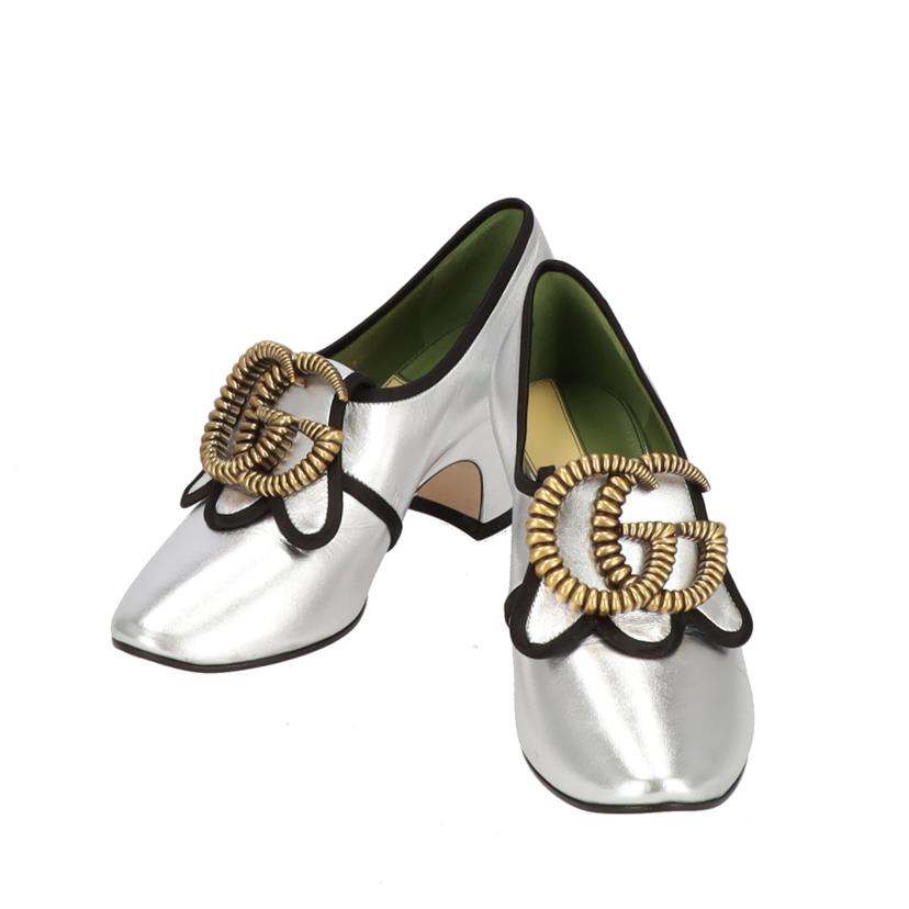 GUCCI グッチ/GGマーモント/メタリックパンプス/571152//サイズ:38 1/2/SAランク/91