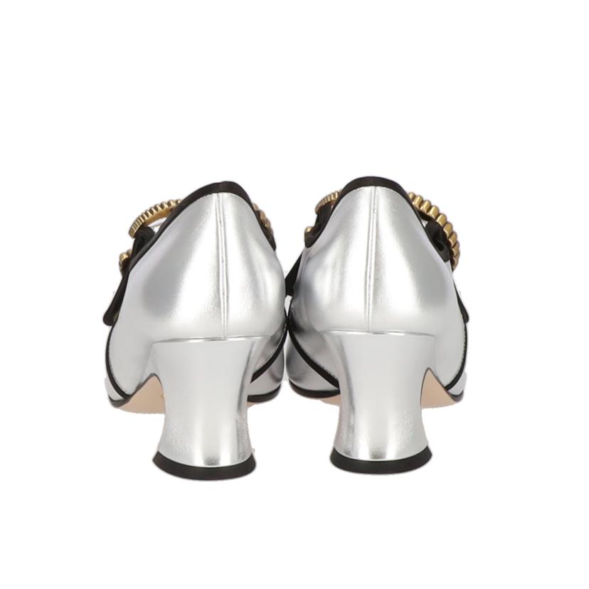 GUCCI グッチ/GGマーモント/メタリックパンプス/571152//サイズ:38 1/2/SAランク/91